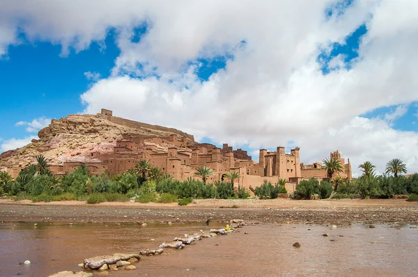 在摩洛哥 kasbah ait 本 haddou — 图库照片