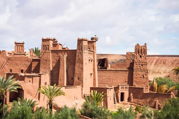 在摩洛哥 kasbah ait 本 haddou — 图库照片