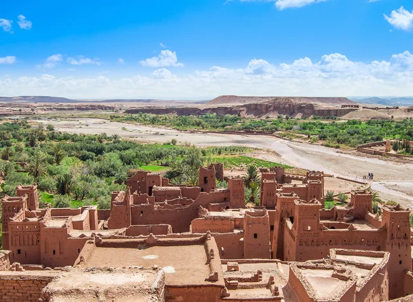 O Kasbah Ait ben haddou em Marrocos — Fotografia de Stock