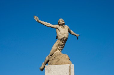 Statue Icarus clipart