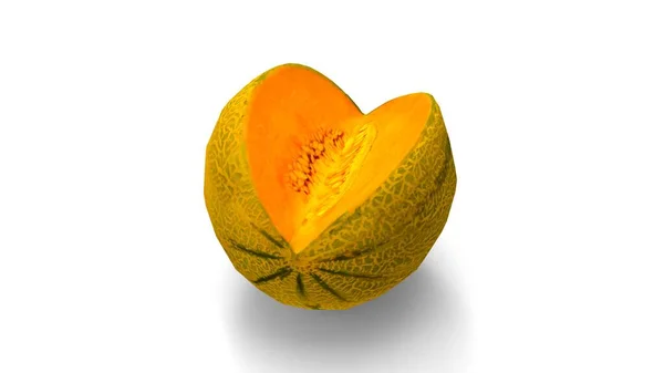 Fresh Pumpkin Isolated Background — Stock Photo, Image