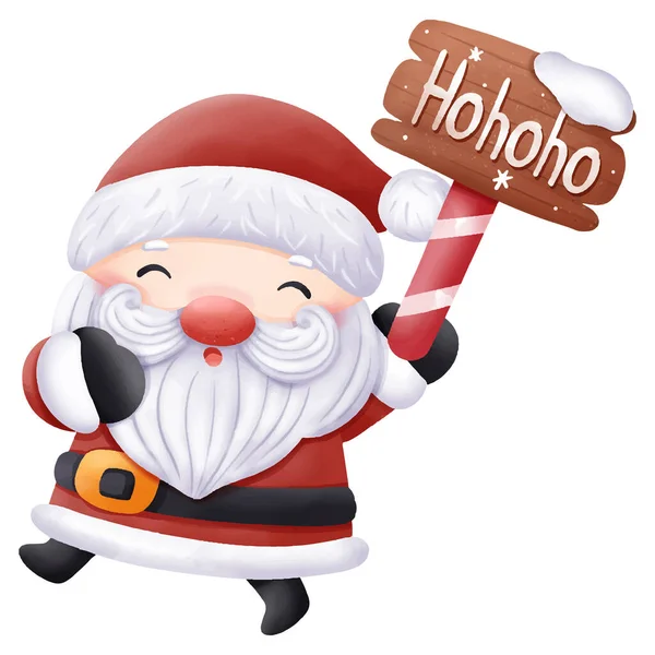 Boże Narodzenie Santa Claus Ilustracja — Wektor stockowy
