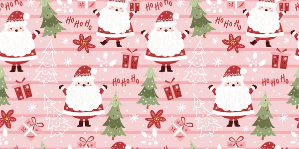 Kış ve Noel Temalı Kusursuz Desen
