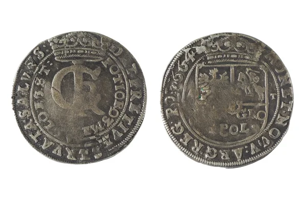 Dinero viejo. monedas de metal —  Fotos de Stock