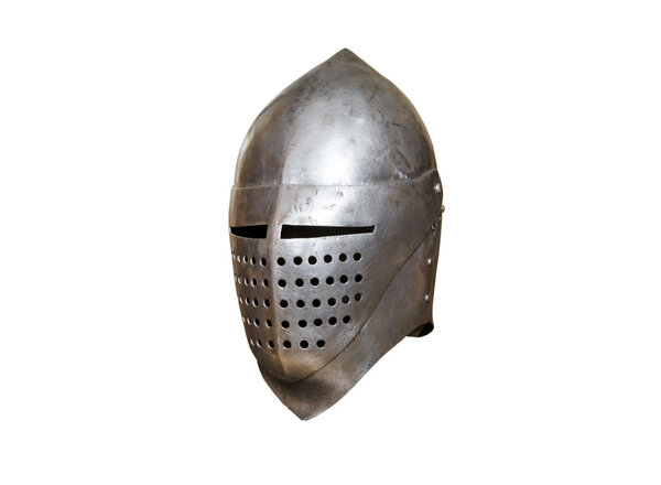 Oval helmet of the knight