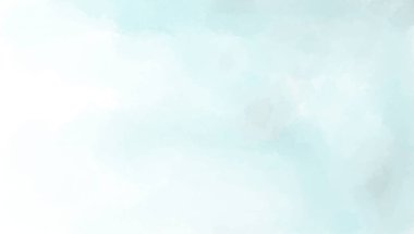 Mavi suluboya arka plan, suluboya resim yumuşak desenli ıslak beyaz arka plan, soyut mavi suluboya illüstrasyon afişi, duvar kağıdı.