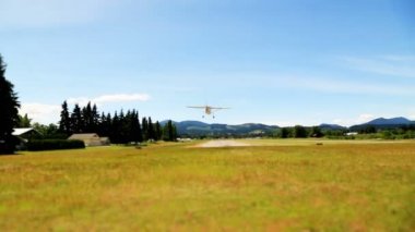 uçak iniş sıralı tilt shift