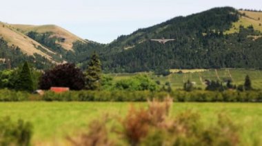 flygplan landar tilt shiftuçak iniş tilt shift