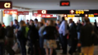 Havalimanı yolcuları dizisi insanlar