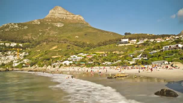 Clifton Beach perto da Cidade do Cabo — Vídeo de Stock