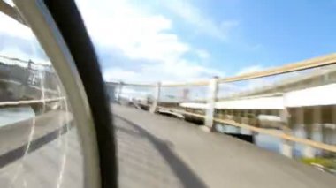 Waterfront ve sanayi bölgesi üzerinde sürme