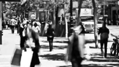 Şehir yaya trafiği