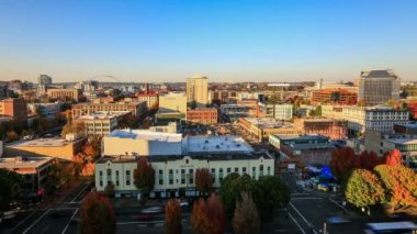 Gün batımından önce Portland cityscape