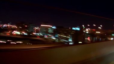 Gece sürüş Portland Otoban