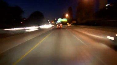 Gece sürüş Portland Otoban