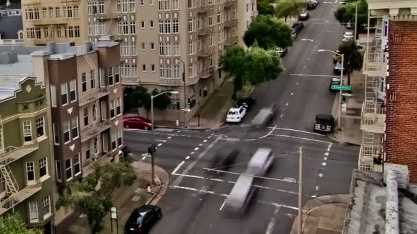 San Francisco міський пейзаж — стокове відео
