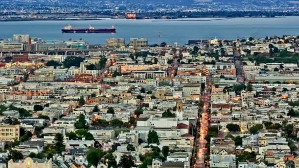 Paysage urbain de San Francisco — Video