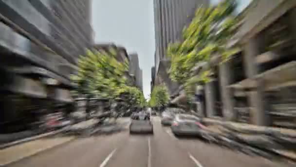 Сіетл місто водіння — стокове відео