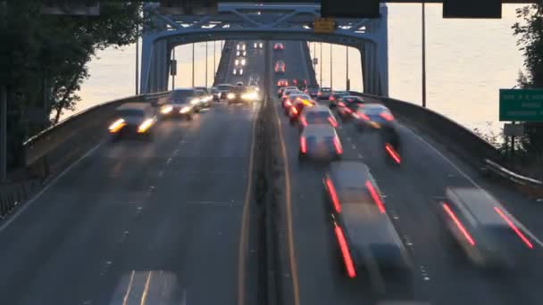 Автострада Сиэтла — стоковое видео