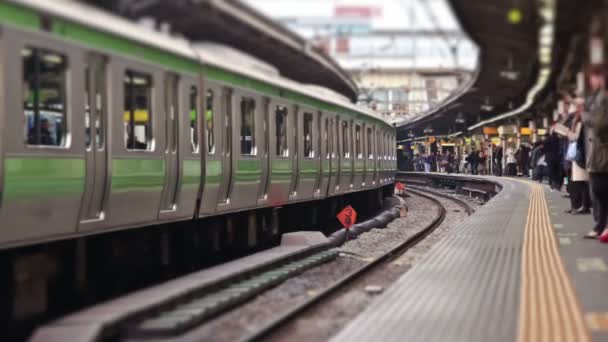 Stazione ferroviaria di Tokyo — Video Stock