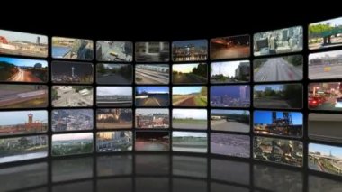 Ulaşım videoları video duvar