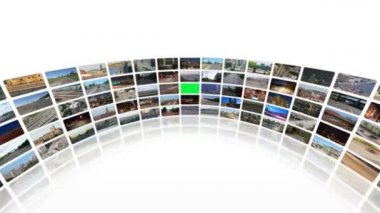 Ulaşım videoları video duvar