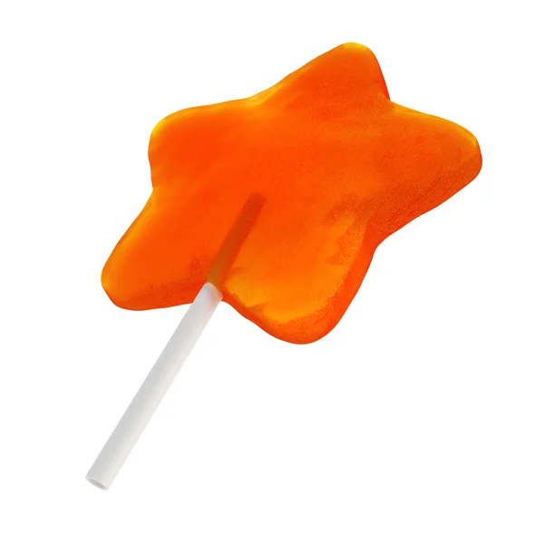 Star-shape lollipop — Stock Photo, Image