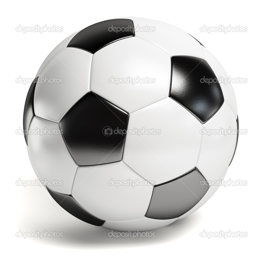 Single soccer ball