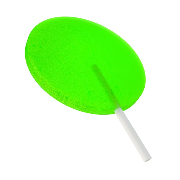 Green lollipop — Stock Photo, Image