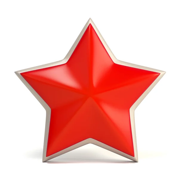 Röd stjärna — Stockfoto