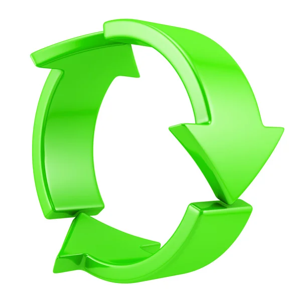 Recycling-Symbol — Stockfoto