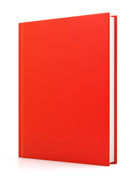 Livro vermelho — Fotografia de Stock