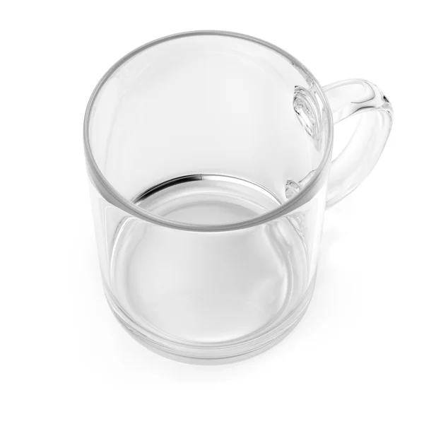 Leeg glas cup — Stockfoto