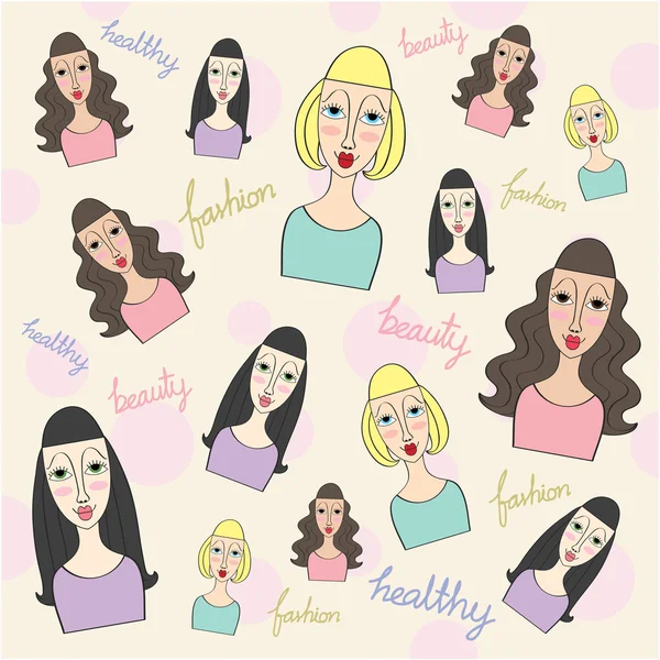 arka plan deseni, bir kız yaşam tarzı