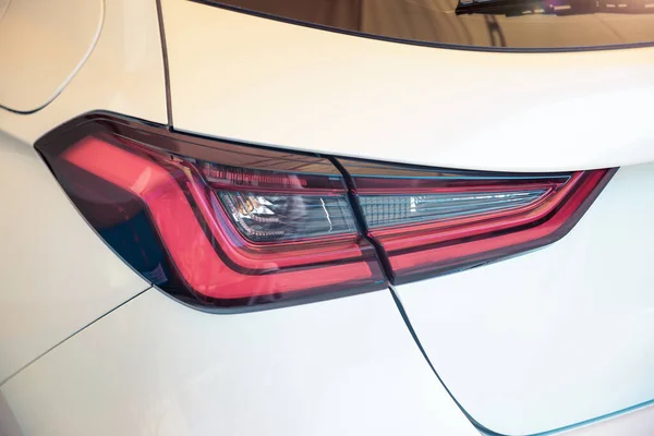 Detail Automotive Lighting Vehicle Part Back Rear View Auto Car — Stock Photo, Image