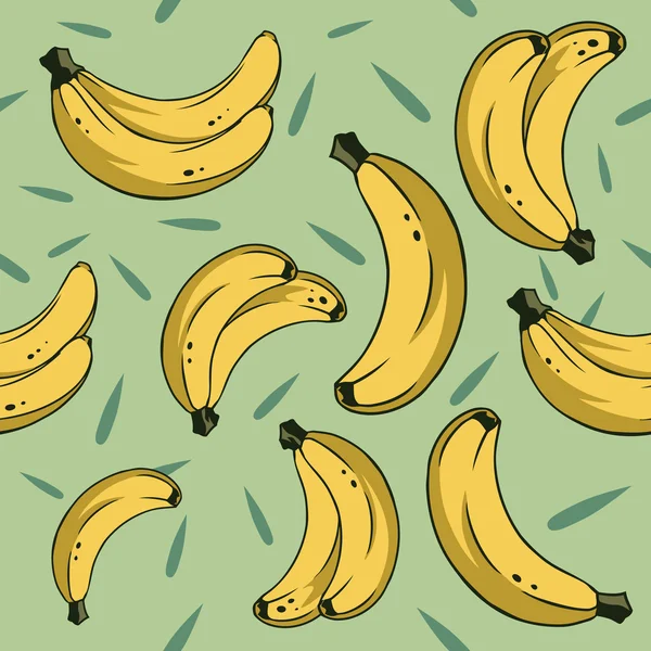 Банан без швов 1 — стоковый вектор