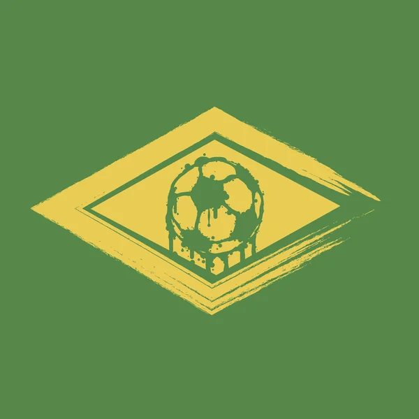 Brasil logo y signos — Vector de stock