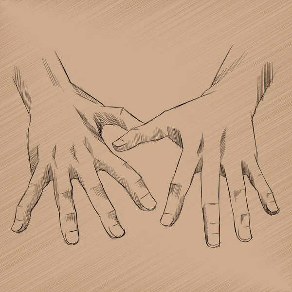 vektör çizimi eller