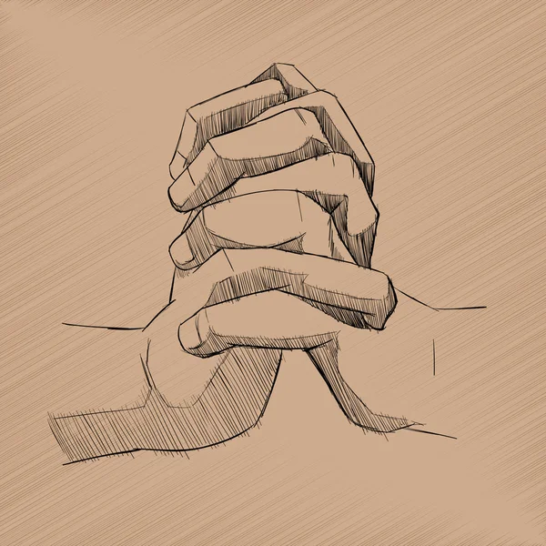 Διάνυσμα σκίτσο χέρια — Διανυσματικό Αρχείο