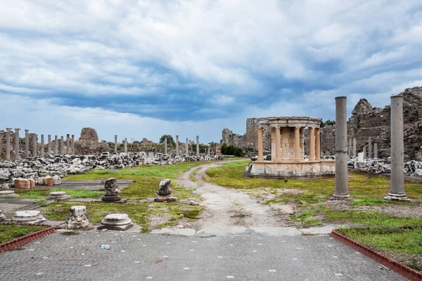 Tempio Tipografico Laterale Tempio Costruito Dal Popolo Side All Interno — Foto Stock