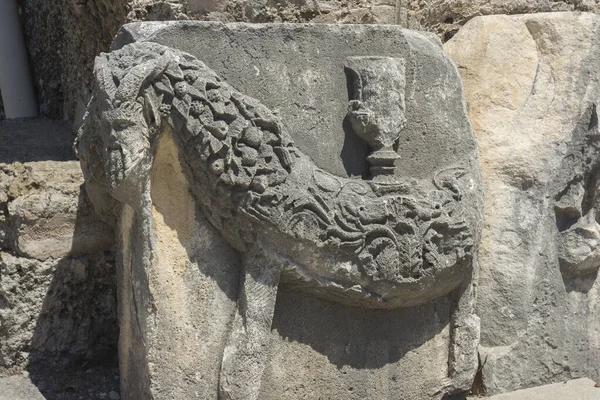 Antalya Turquia Julho 2021 Esculturas Ruínas Antigas Museu Arqueologia Lateral — Fotografia de Stock