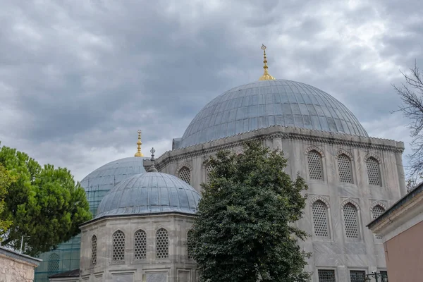 Hagia Sophia Gräber Steingräber Des Sultans — Stockfoto