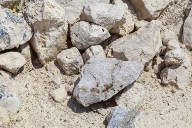 Taş ocağında taş ya da kireçtaşı kurusıkı. Kopyalama alanı olan arkaplan