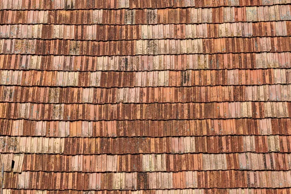 Rough Surface Shingles Old Roof Textured Background Blank Design Underlay — Stock Photo, Image