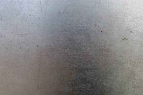 Grob Zerkratzte Edelstahloberfläche Texturierter Hintergrund Leer Für Design Unterlage Oder — Stockfoto