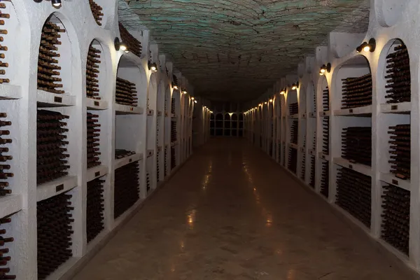 Marzo 2021 Cricova Moldova Vino Una Delle Più Grandi Cantine — Foto Stock