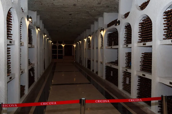 March 2021 Cricova Moldova Wine One Largest Wine Cellars Europe — Stock Photo, Image