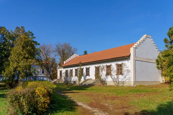 Alte Architektur Dorf Bauen Oder Haus Hintergrund — Stockfoto