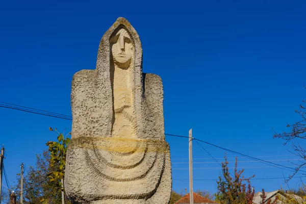 Monumento Las Víctimas Segunda Guerra Mundial Fondo Con Espacio Copia — Foto de Stock