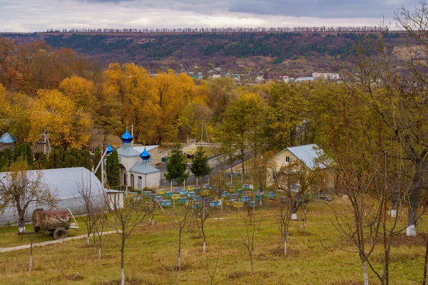 Монастырь Общественное Место Паломничества Достопримечательность Страны Иллюстративная Редакция Октября 2021 — стоковое фото